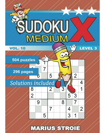 Sudoku X Medium Vol. 10