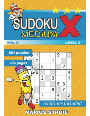 Sudoku X Medium Vol. 8