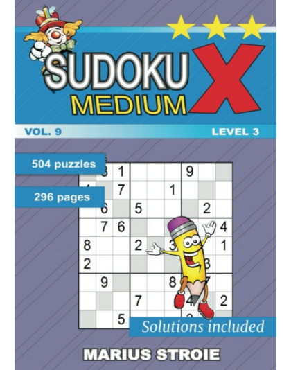 Sudoku X Medium Vol. 9
