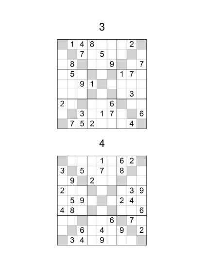 Sudoku X Medium Vol. 12