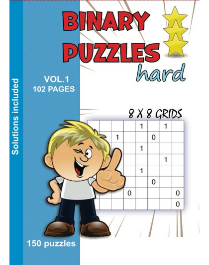 Binary Puzzles Hard vol. 1