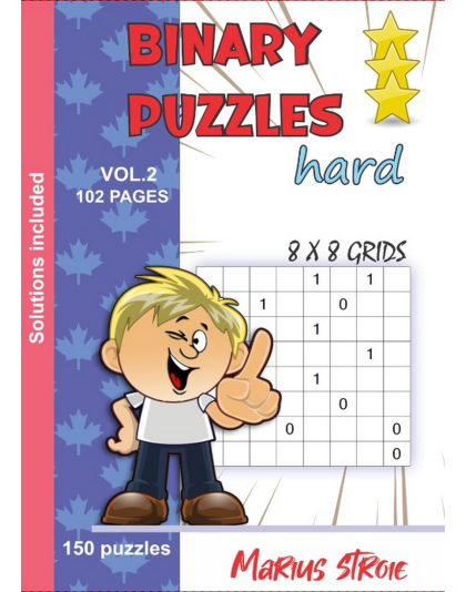 Binary Puzzles Hard vol. 2