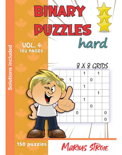 Binary Puzzles Hard vol. 4