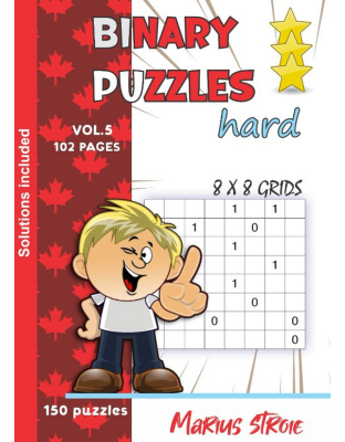 Binary Puzzles Hard vol. 5