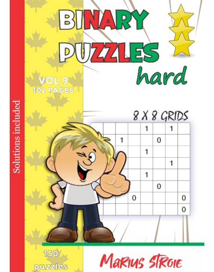 Binary Puzzles Hard vol.9