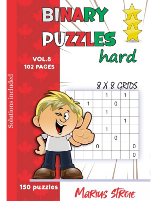 Binary Puzzles Hard vol. 8