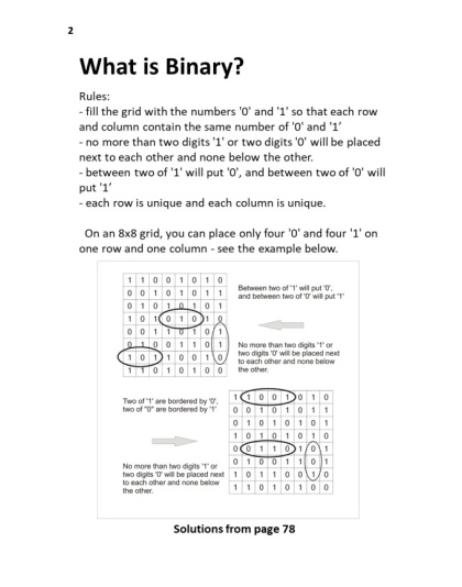 Binary Puzzles Hard vol. 11