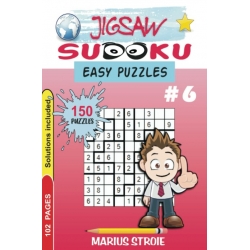 Jigsaw Sudoku - easy, vol. 6