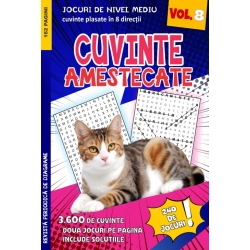 Cuvinte Amestecate - nr. 8 - diagrame clasice  